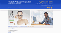 Desktop Screenshot of lawrenceoptometrist.com